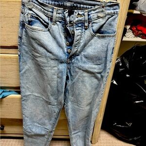 Old Navy Women's Boyfriend Jeans - Light Blue